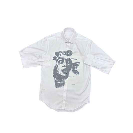 Looking & Laughing Shirt White