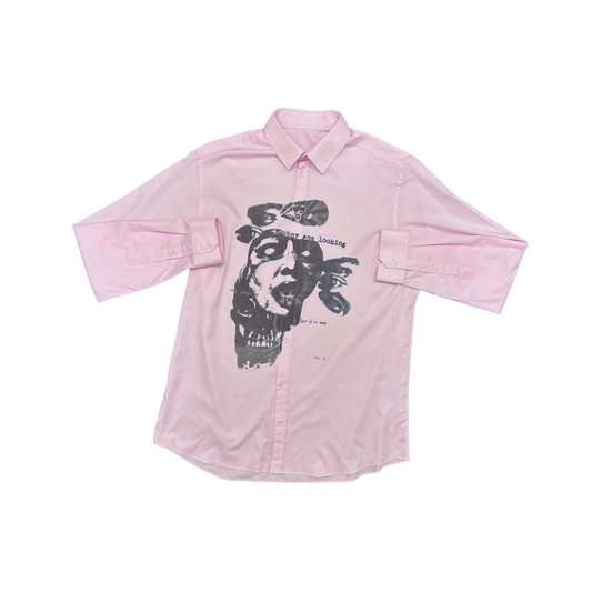 Looking & Laughing Shirt Pink